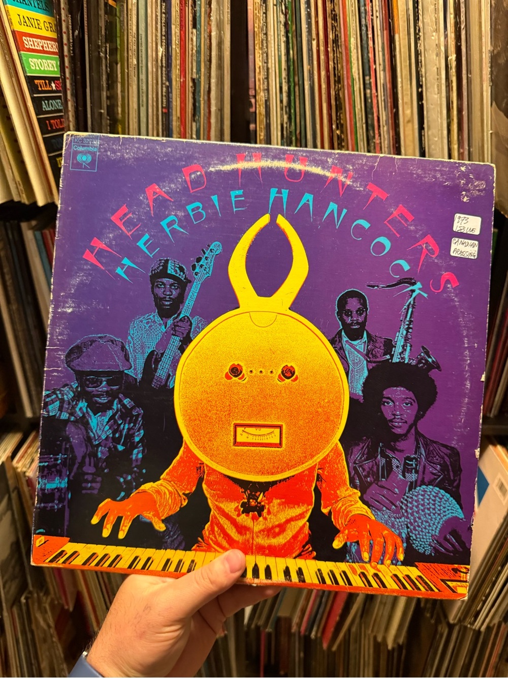 Herbie Hancock — Head Hunters 1973 Canadian Pressing Vinyl Record